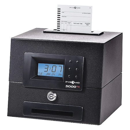 PYRAMID 5000HD Time Clock System,Digital,Calculating | eBay