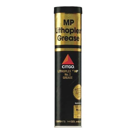 Citgo Multipurpose Grease, NLGI Grade 2, 14 Oz. 655340001080 | Zoro.com