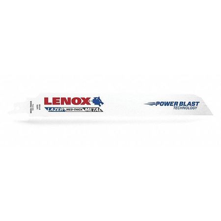9"" L x 14 TPI Metal Cutting Steel Reciprocating Saw Blade -  LENOX, 20179B9114R