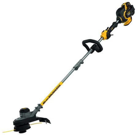 string trimmer 60v zoro dewalt shaft cordless mfr