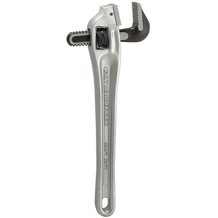 18 in L 2 1/2 in Cap. Aluminum Offset Pipe Wrench -  ROTHENBERGER, 70116