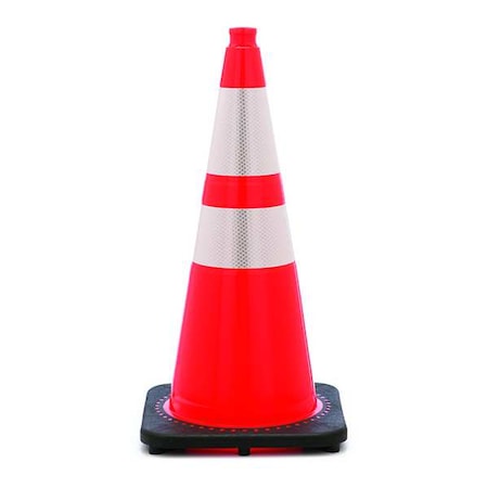 Jbc Revolution Traffic Cone, 7 lb., Orange Cone Color RS70032CT3M64 ...