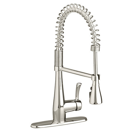 Lever Handle, Single Hole Only Mount, 1 Hole Quince Semi-Professional Kitchen SS -  AMERICAN STANDARD, 4433.350.F15.075