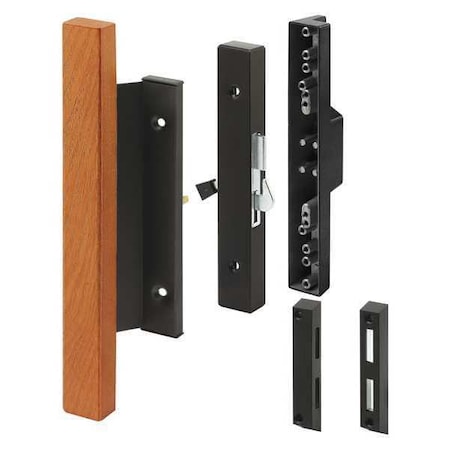 Sliding Patio Door Handle Lock Black Primeline Mp1105 Ebay