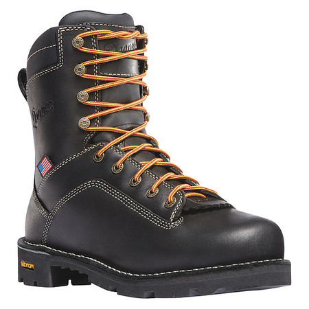 Size 16 Men's 8 in Work Boot Alloy Work Boot, Black -  DANNER, 17311-16D