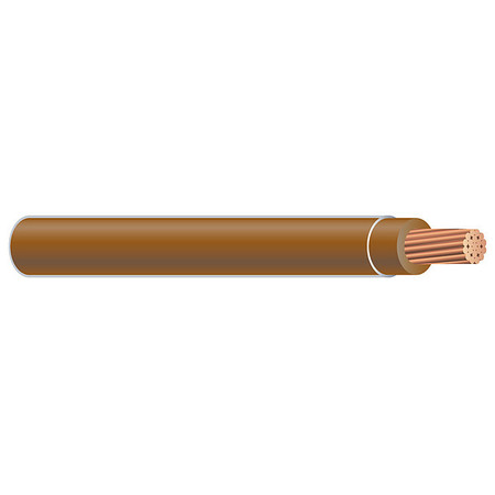 Building Wire, XHHW, 12 AWG, 500 ft, Brown, Nylon Jacket, PVC Insulation -  SOUTHWIRE, 37108871