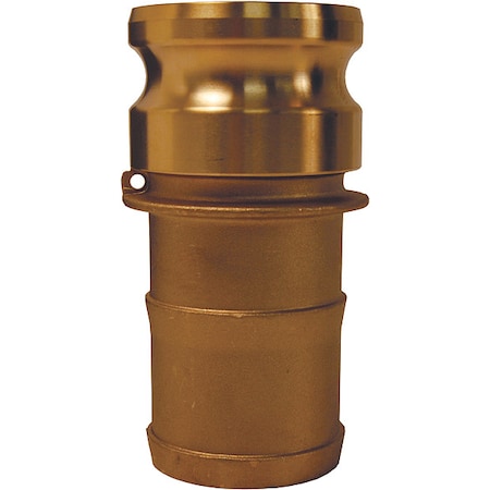 Cam and Groove Adapter,3/4"",Brass -  DIXON VALVE & COUPLING, G75-E-BR