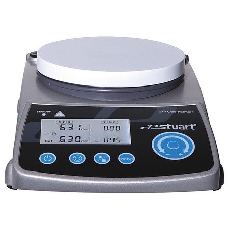 Magnetic Stirrer,Digital,110V,0.27A -  STUART, 04661-29