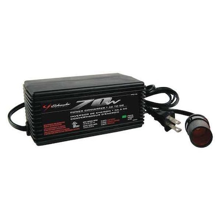 Schumacher Power Converter, AC 120V to DC 12V PC-6 | Zoro.com