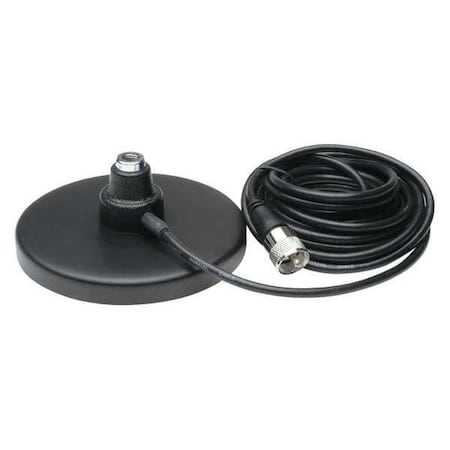 Solarcon Magnet Mount CB Antenna Base, w/Coax MAG-518 | Zoro.com