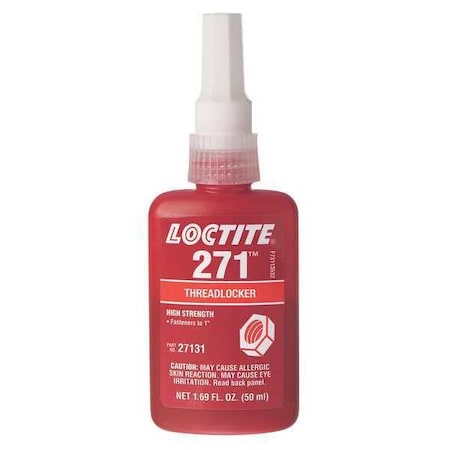 Threadlocker 271, 50mL Bottle, Red