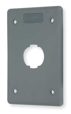 Hubbell Premise Wiring Ssf206 Wall Plate,6 Port