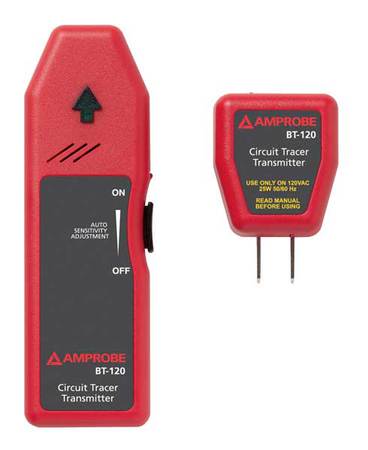 Circuit Tracing Kit,90 to 250VAC,Enrgzd -  AMPROBE, BT-250