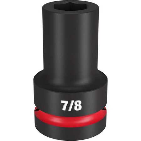 7/8 in. SHOCKWAVE Impact Duty 1 in. Drive Deep Well 6 Point Impact Socket -  MILWAUKEE TOOL, 49-66-6502