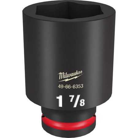 1-7/8 in. SHOCKWAVE Impact Duty 3/4 in. Drive Deep Well 6 Point Impact Socket -  MILWAUKEE TOOL, 49-66-6353