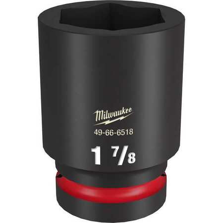 1-7/8 in. SHOCKWAVE Impact Duty 1 in. Drive Deep Well 6 Point Impact Socket -  MILWAUKEE TOOL, 49-66-6518