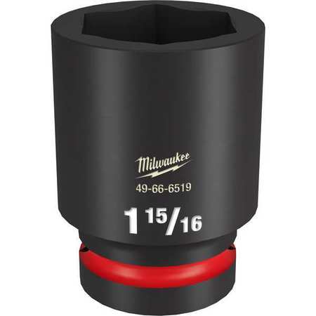 1-15/16 in. SHOCKWAVE Impact Duty 1 in. Drive Deep Well 6 Point Impact Socket -  MILWAUKEE TOOL, 49-66-6519