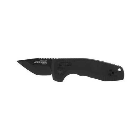SOG-TAC AU Compact CA Special 1.96 inch Automatic Knife - Black -  15-38-14-57
