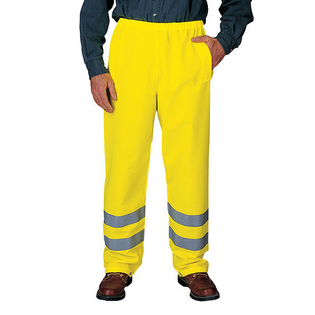 Breathable Pants,High Visibility Yellow,Size 48 -  OCCUNOMIX, LUX-TENBR-Y3X