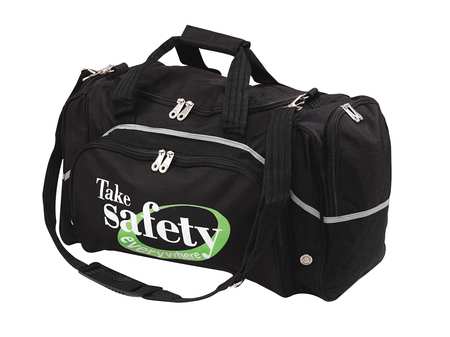Duffel Bag,Safety Everywhere,Black -  QUALITY RESOURCE GROUP, 1106/B