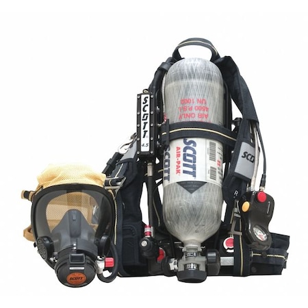 Scott Safety SCBA Cylinder, 2216 psi, Carbon Fiber, Gray 804840-01 ...