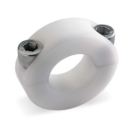 Dayton Shaft Collar, Clamp, 2Pc, 1/4 In, Plastic 1F594 | Zoro.com