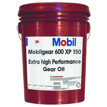 5 gal Gear Oil Pail -  MOBIL, 105880
