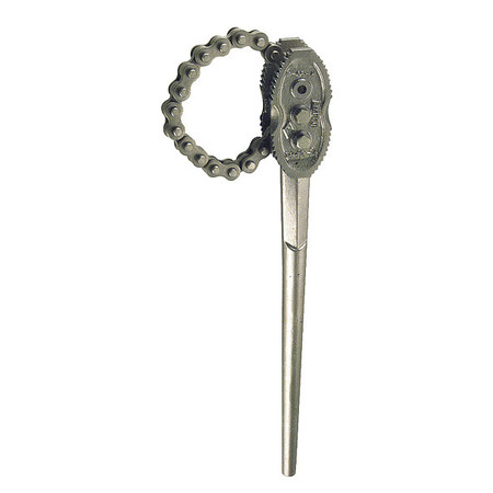 Chain Wrench,Pipe Cap. 1/8 to 1-1/2 in -  AMPCO SAFETY TOOLS, W-60