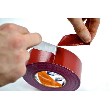 Shurtape Duct Tape, 48mm x 55m, 9 mil, Red PC 667 | Zoro.com
