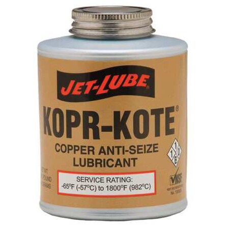 Jet-Lube Anti Seize Compound, 16 oz, Brush Top Can 10004 | Zoro.com