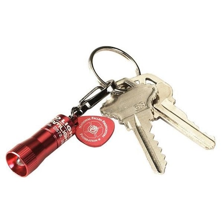 Streamlight Industrial Keychain Flashlight, LED, Red 73005 | Zoro.com