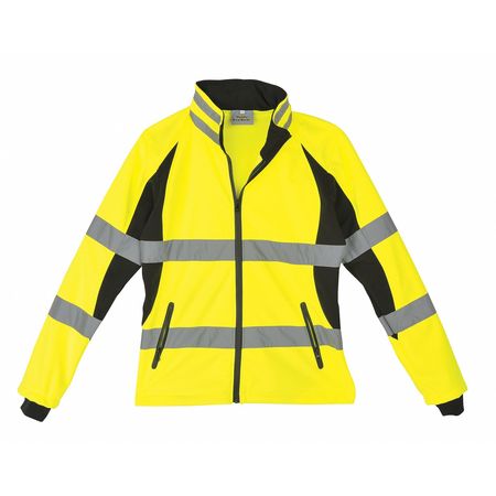 Ladies Jacket,Hi-VisMed,Blk/Yellow -  UTILITY PRO, UHV668-M