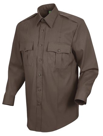 Sentry Plus Shirt,Brown,Neck 15-1/2 In -  HORACE SMALL, HS1145 15536