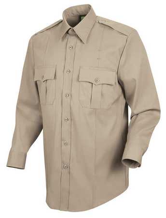 Sentry Shirt,Silver Tan,Neck 15-1/2 In -  HORACE SMALL, HS1148 15536