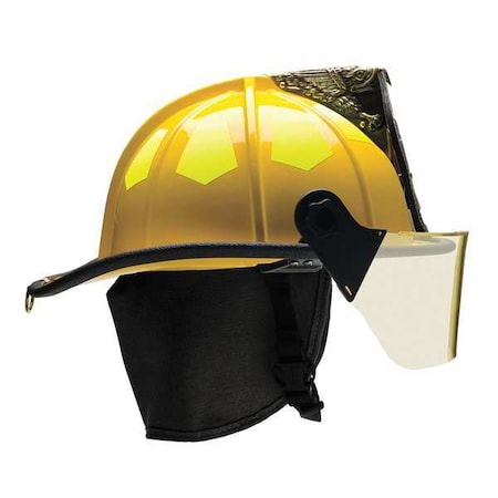 Bullard Fire Helmet, Yellow, Fiberglass US6YL | Zoro.com