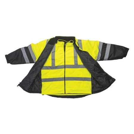 High-visibility Polyester/Nylon Hi-Vis Jacket size UHV821-L -  UTILITY PRO