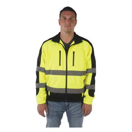 High-visibility Polyester Hi-Vis Jacket size 3XL -  UTILITY PRO, UHV427X-3XL