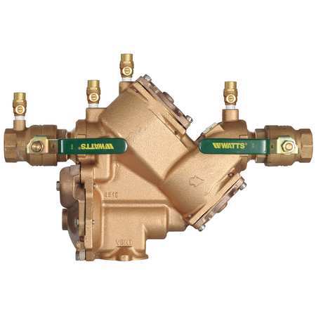 Reduced Pressure Zone Backflow Preventer -  WATTS, 1 1/4 LF909M1-QT