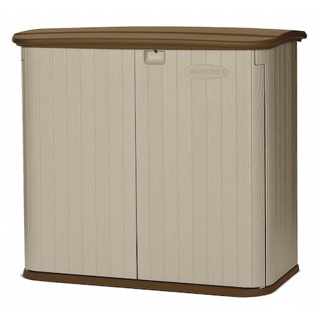 Suncast Horizontal Outdoor Shed, 4x4x2, Sand BMS3200 