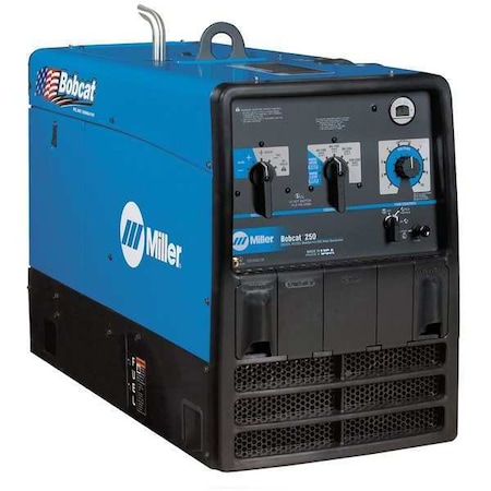 Miller Electric Engine Driven Welder, Bobcat 250 Series, Gas 907500001 ...