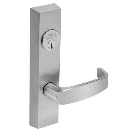 Sargent Lever, Lever Escutcheon w/Lock, Grade 1 704 ETL RHRB 26D | Zoro.com