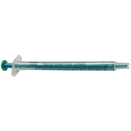 1 mL Plastic Syringe, Luer Slip, PK100 -  NORM-JECT, 4010.200V0