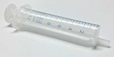 Plastic Syringe,Luer Slip,10 mL,PK100 -  NORM-JECT, 4100.000V0