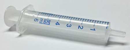 Plastic Syringe,Luer Slip,5 mL,PK100 -  NORM-JECT, 4050-000VZ