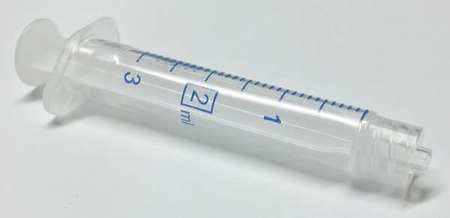 Plastic Syringe,Luer Lock,2 mL,PK100 -  NORM-JECT, 4020-X00V0