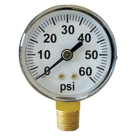 Pressure Gauge,0-60Psi,2"" Boom -  FIMCO, L24