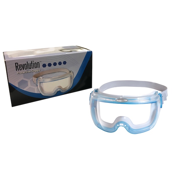 Kleenguard 14399 Impact Resistant Safety Goggles, Clear Anti-Fog, Anti-Static,