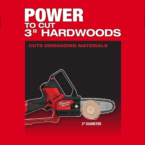 Milwaukee Tool 2527-21 M12 Fuel Hatchet 6 In. Pruning Saw Kit