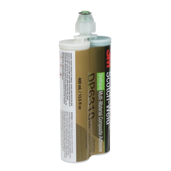 3M Dp6310ns Adhesive, Dp6310ns Series, Green, Dual-Cartridge