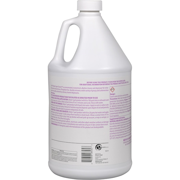 Zep 85624 Heavy Duty Cleaner/Degreaser, 1 Gal Pail, Liquid, Purple, 4 Pk